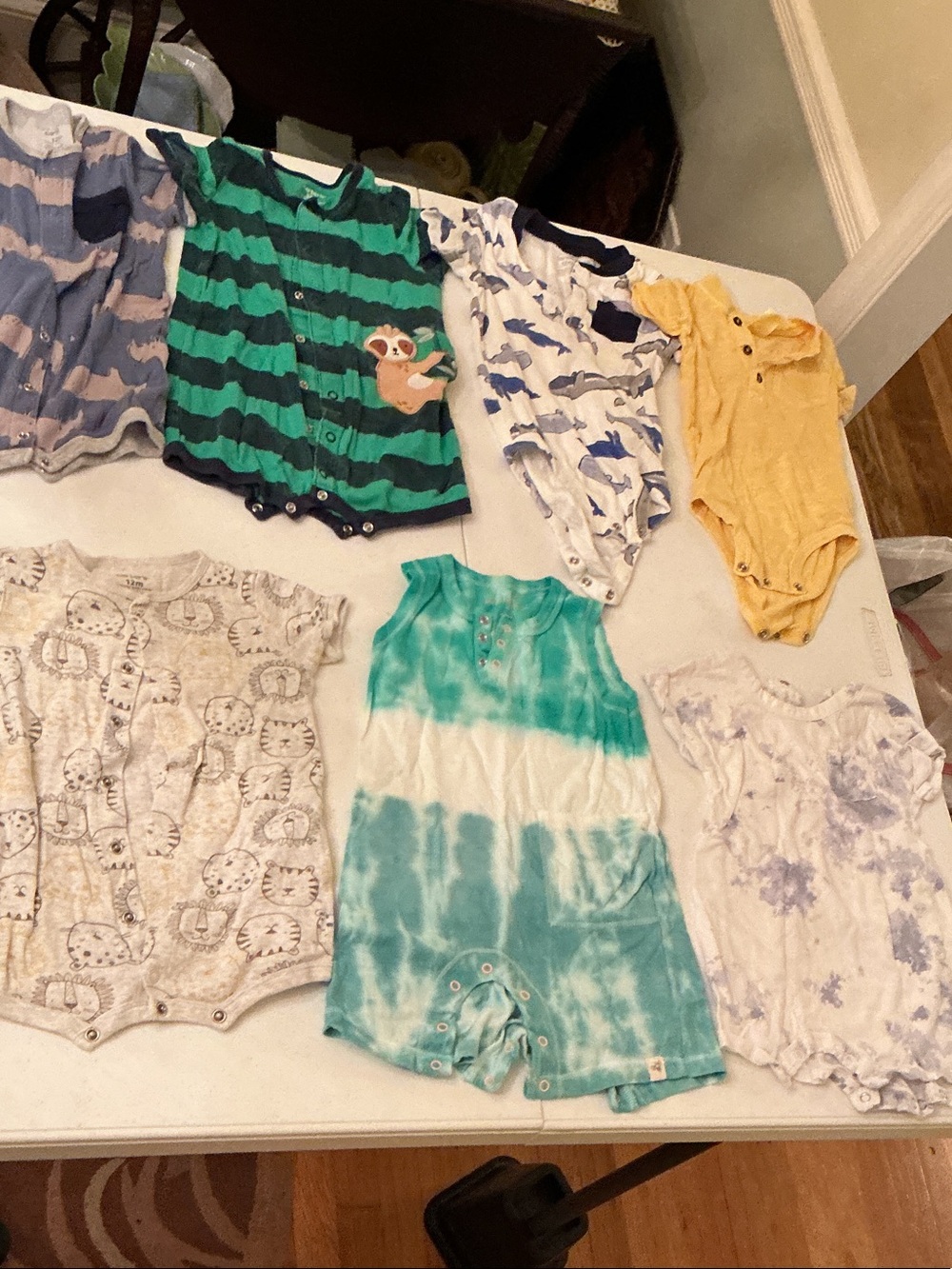 12 month Rompers - huge lot 7